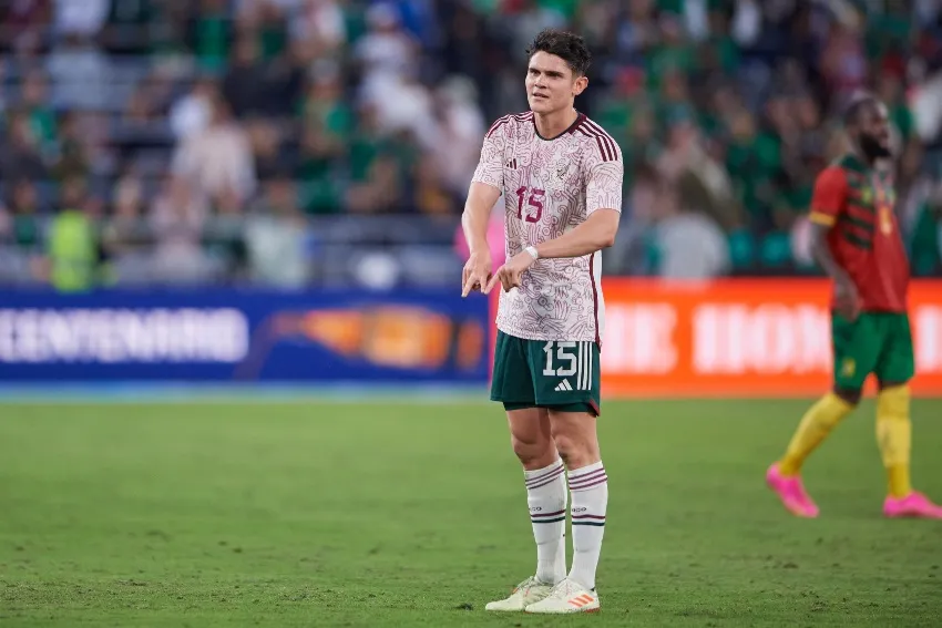 Israel Reyes con la Selección Mexicana