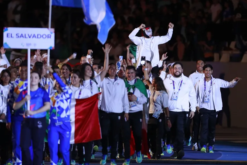 Delegación Mexiana en los Juegos Centroamericanos