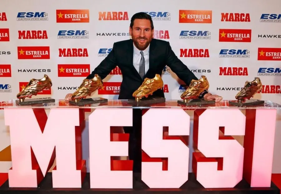 Leo Messi ha ganado seis Botas de Oro