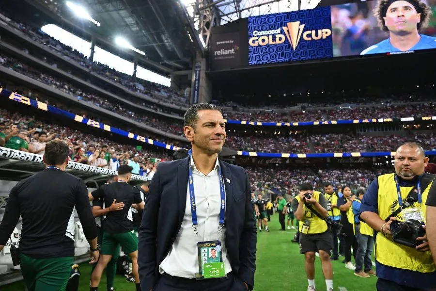 Jaime Lozano en su debut con la Selección Mexicana