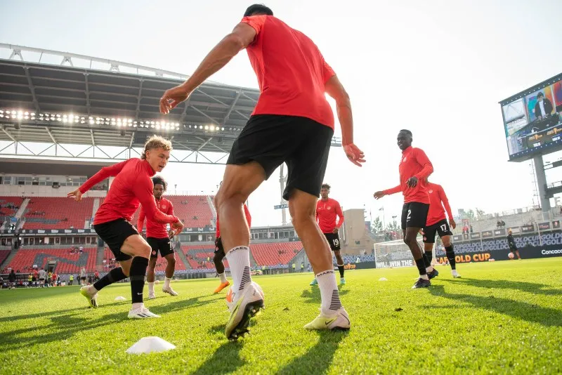 Canadá previo al juego contra Guadalupe