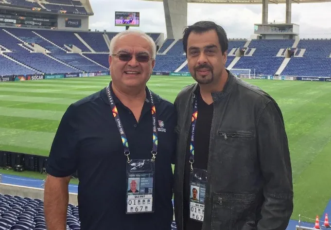 Luis Omar Tapio junto a Diego Balado