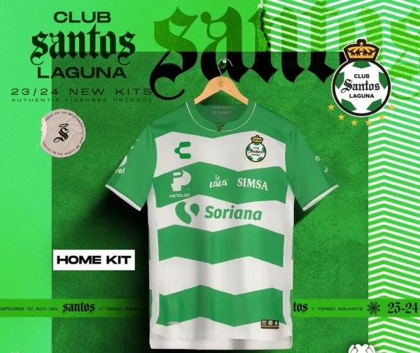 Nuevo uniforme de Santos