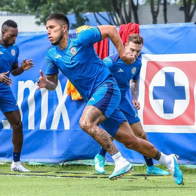 Entrenamiento del Cruz Azul