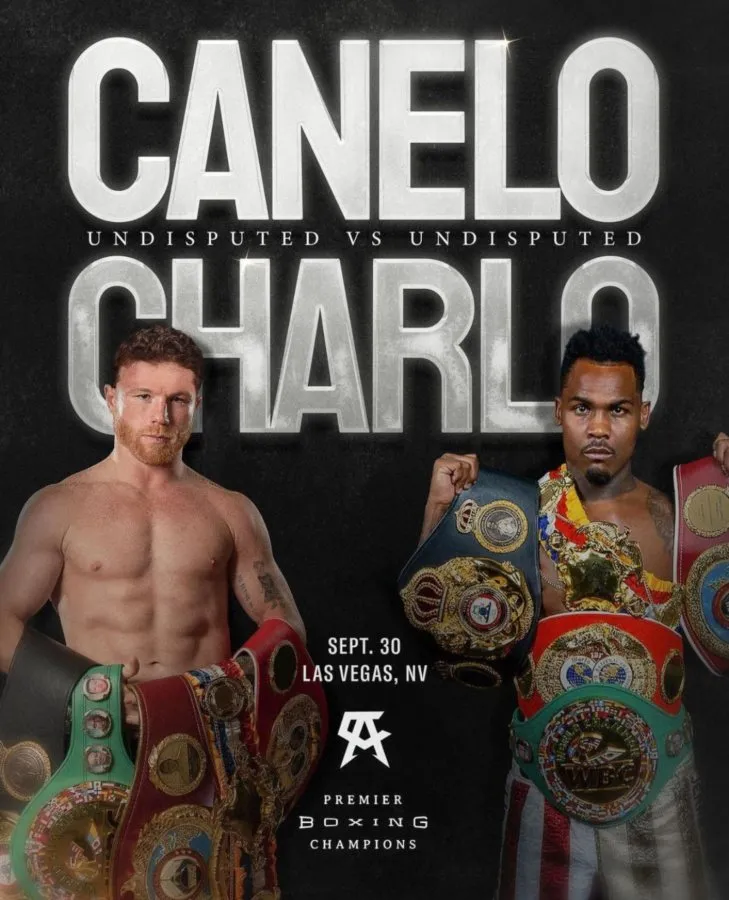 ¡Oficial! Canelo Álvarez enfrentará a Jermell Charlo en Las Vegas