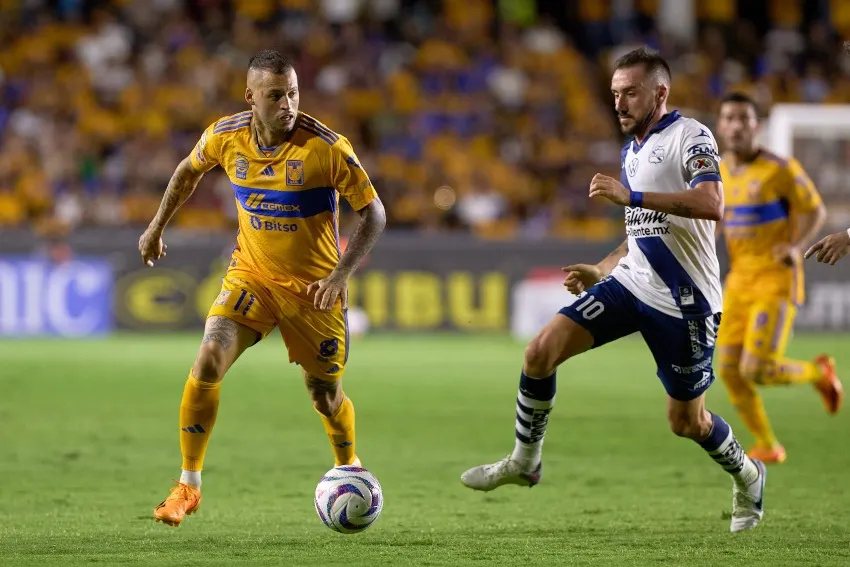 Tigres y Puebla empatan en la J1