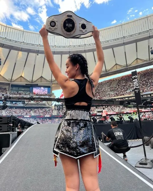 INSTAGRAM @_riverss_ Marina venció a Rivers en La Velada del Año 3