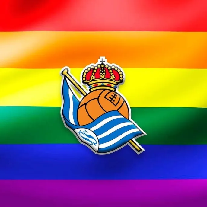 Real Sociedad apoyando el movimiento LGBT