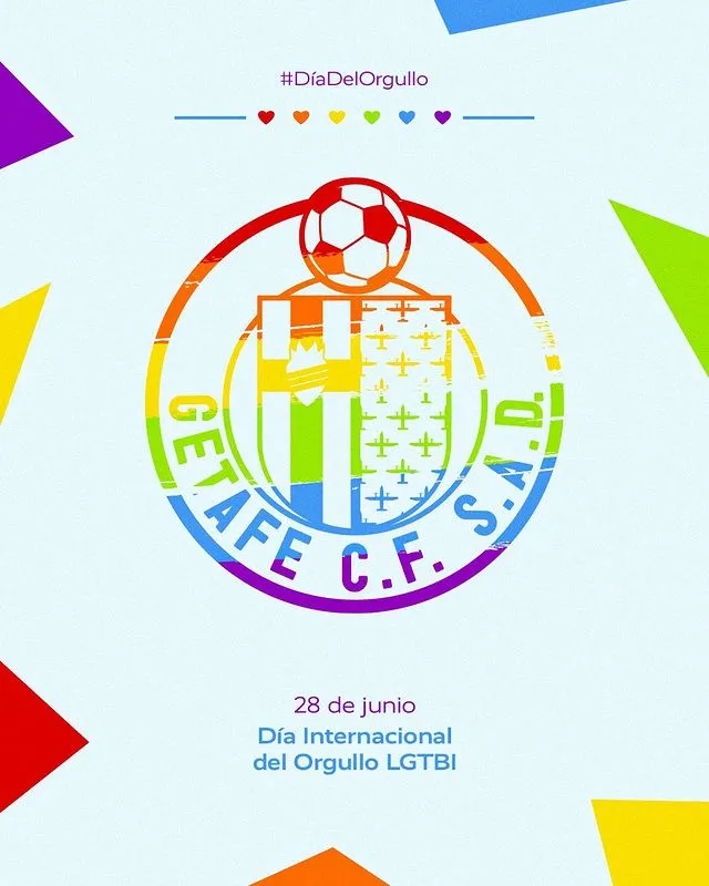 Getafe apoyando el movimiento LGBT