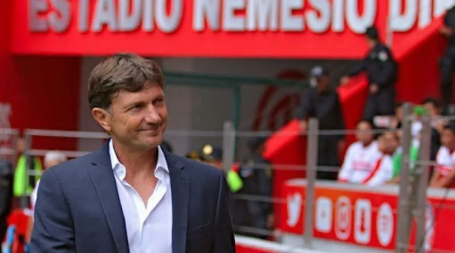 Hernán Cristante como DT del Toluca