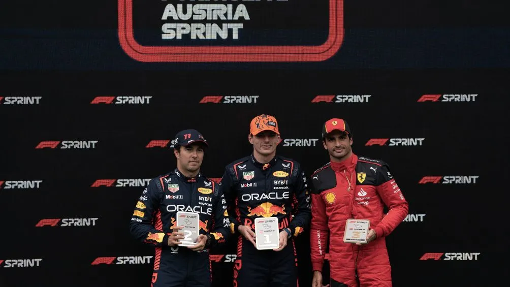 Pérex en la carrera de Sprint