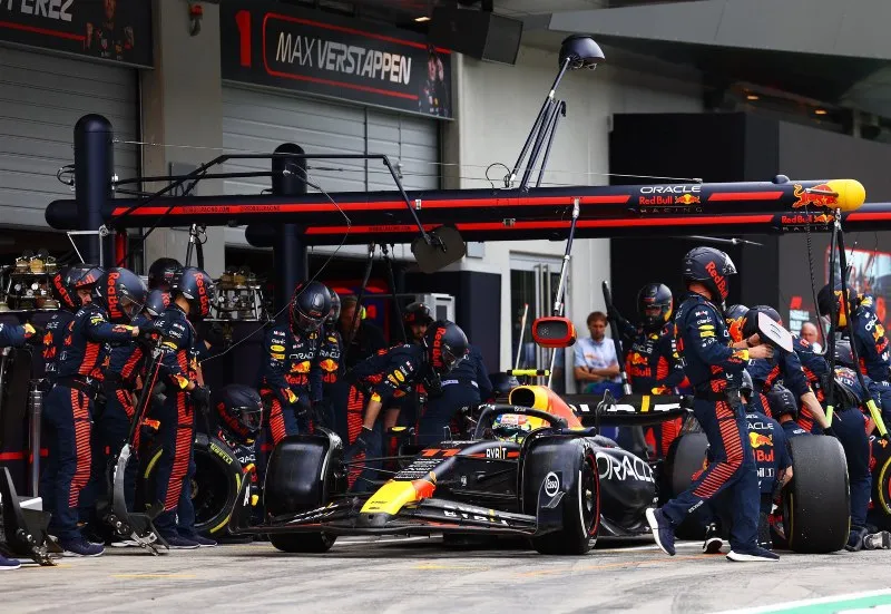 Pérez en el Gran Premio de Austria