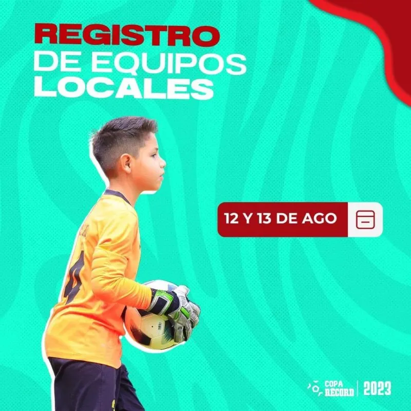 Registro para la Copa RÉCORD