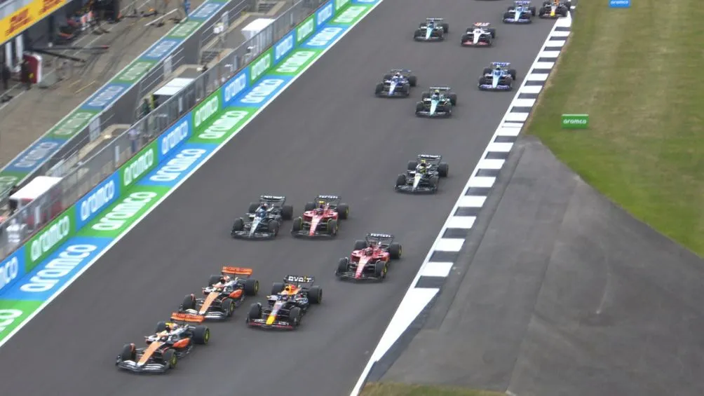 El momento de la largada