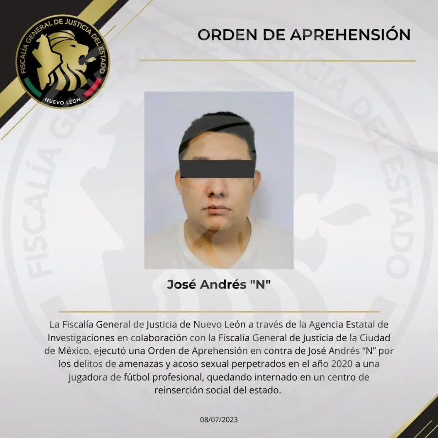 Acosador de jugadoras de América y Tigres Femenil