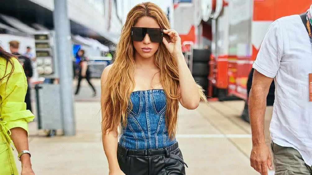 INSTAGRAM @Shakira La cantante fue al Gran Premio