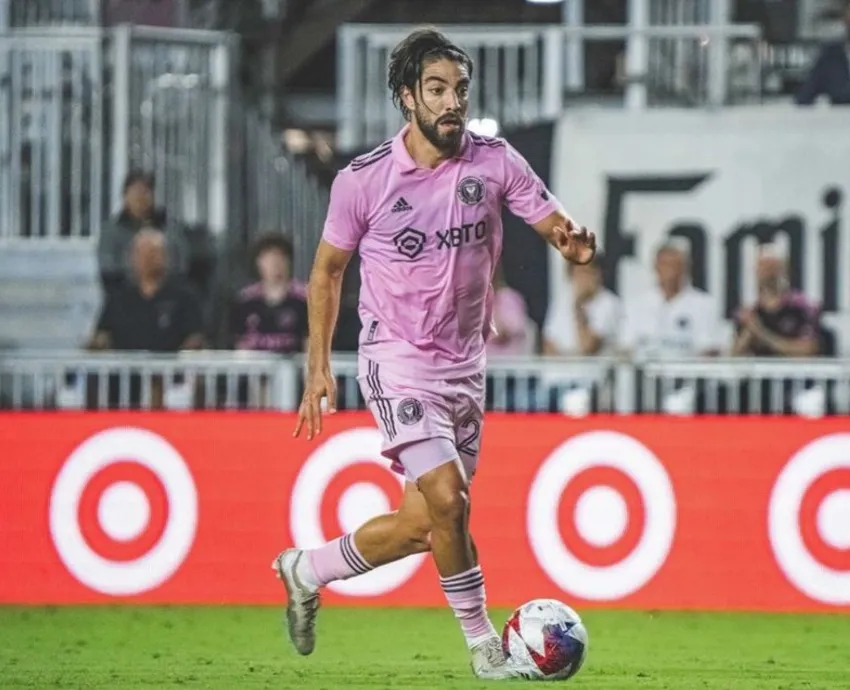 Pizarro en un juego del Inter de Miami