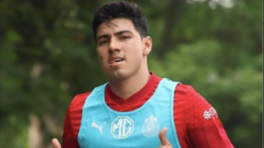 INSTAGRAM: @Chivas Gutierrez en una práctica con El Rebaño