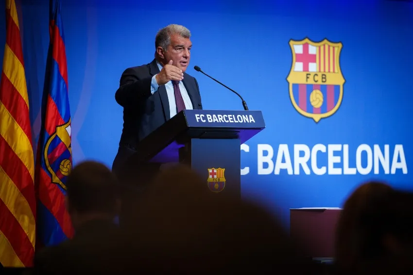 Laporta, presidente de Barcelona