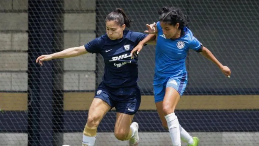 INSTAGRAM: @desireemonsivais Desiree en un amistoso contra Cruz Azul