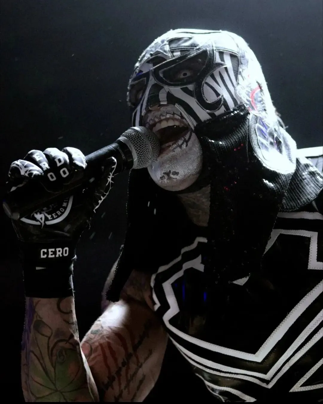 Pentagón JR durante una lucha de la AAA