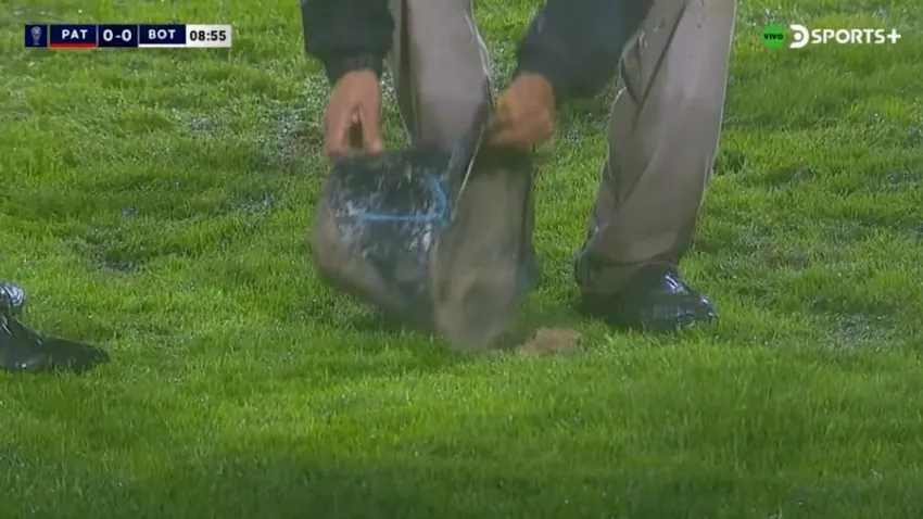 Momento chusco en la Copa Sudamericana