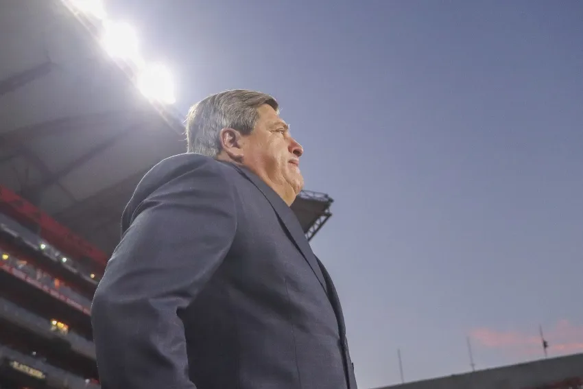 MEXSPORT Piojo Herrera en un juego de Xolos