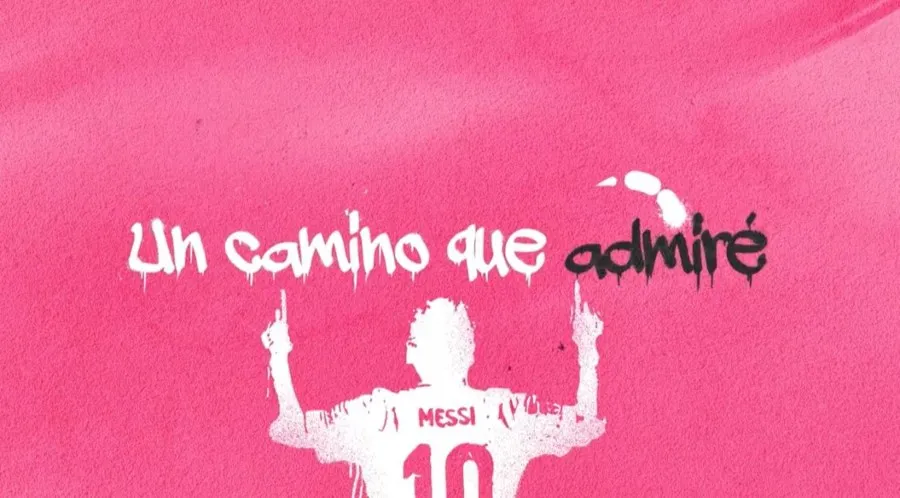 CAPTURA DE PANTALLA: VIDEO Inter Miami le dedicó canción a Leo Messi