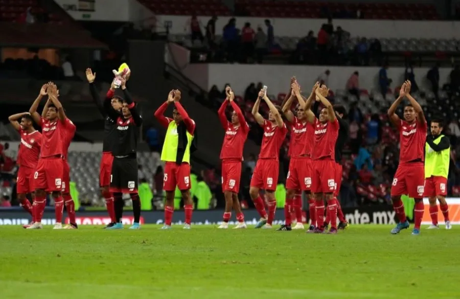 Toluca está en 3er lugar de la tabla general