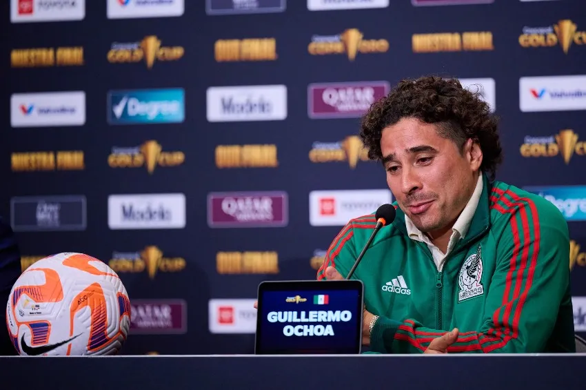 Ochoa en conferencia de prensa