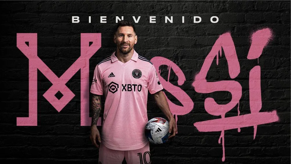 TWITTER: @InterMiamiCF Así fue la presentación de Messi en redes sociales