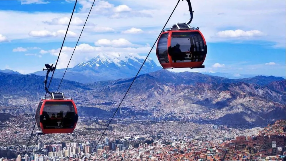 El sistema teleférico de Ecuador