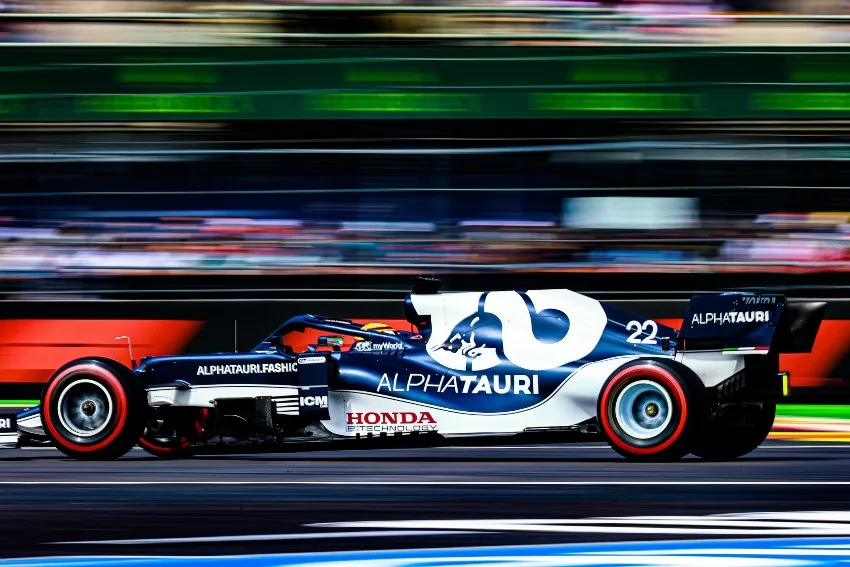 Tusnoda en un GP de la F1