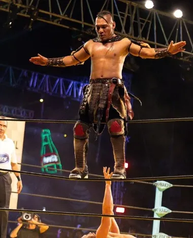 El Hijo del Vikingo en Triplemanía XXI Tijuana