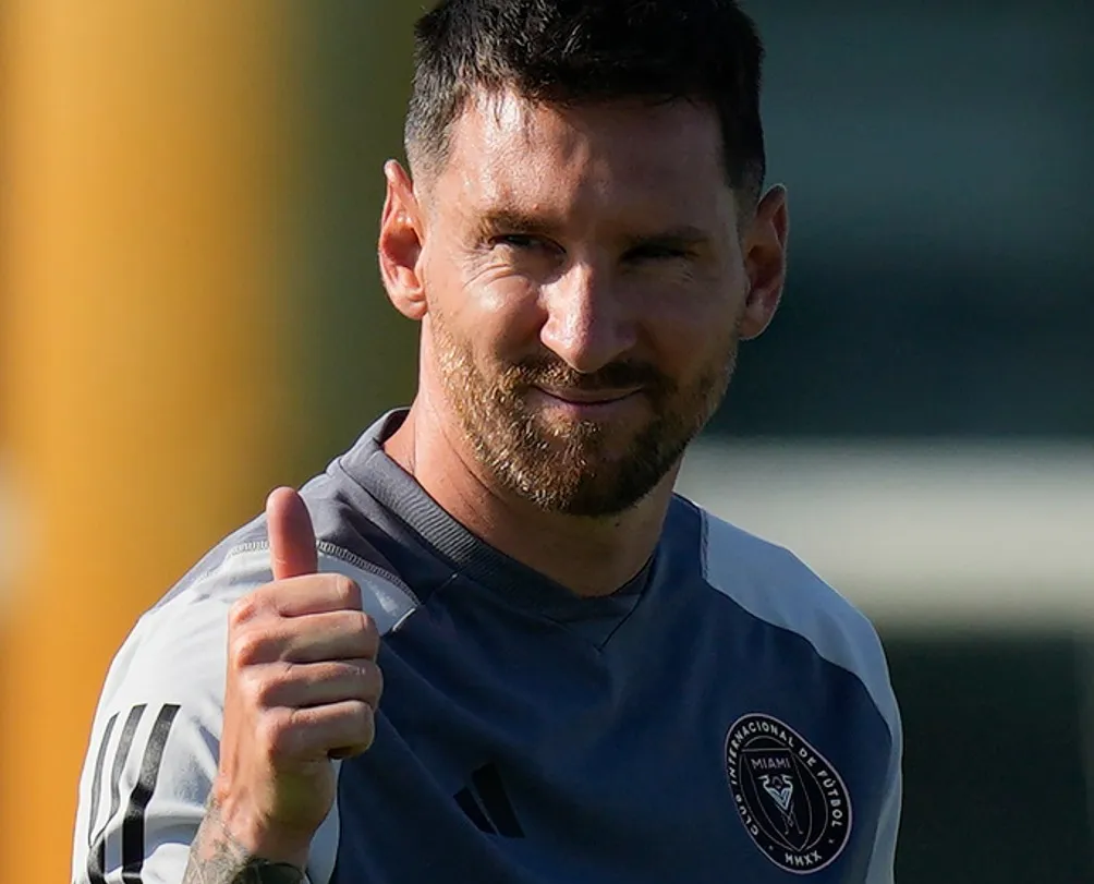 Lionel Messi ya luce los colores del Inter de Miami