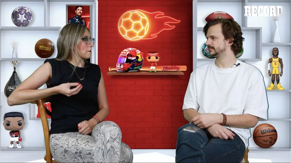 Mariana Morales y Juanito Jicamas en el podcast &quot;Los Becarios del Deporte&quot;