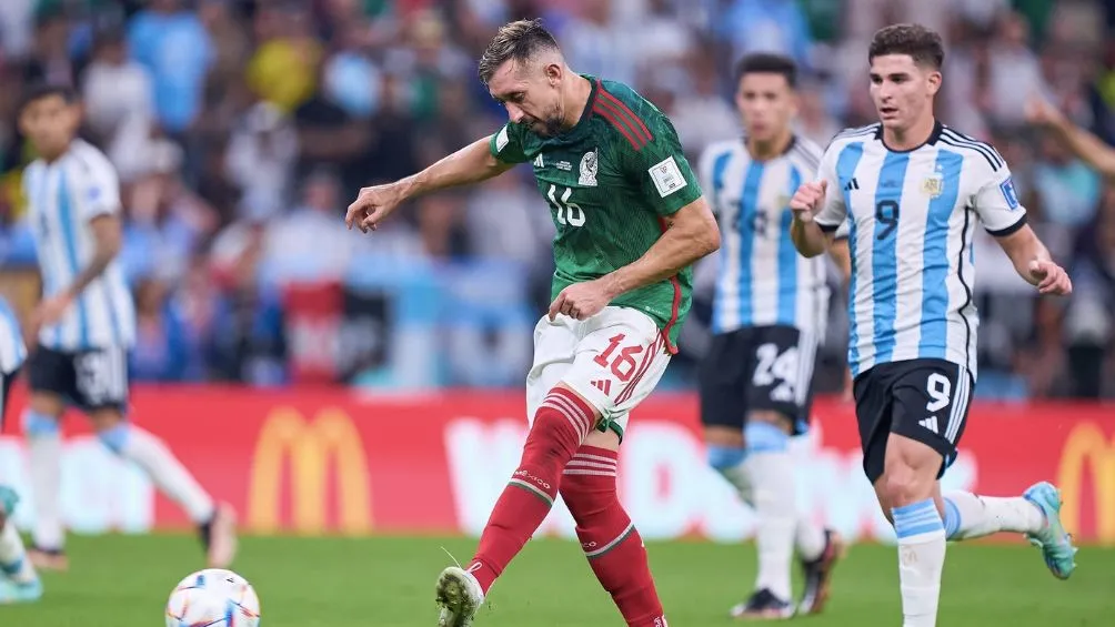 MEXSPORT HH durante el juego ante Argentina en Qatar 2022