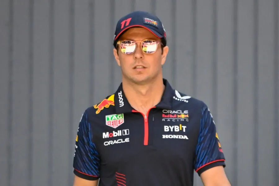 Sergio Pérez en el GP de Hungría