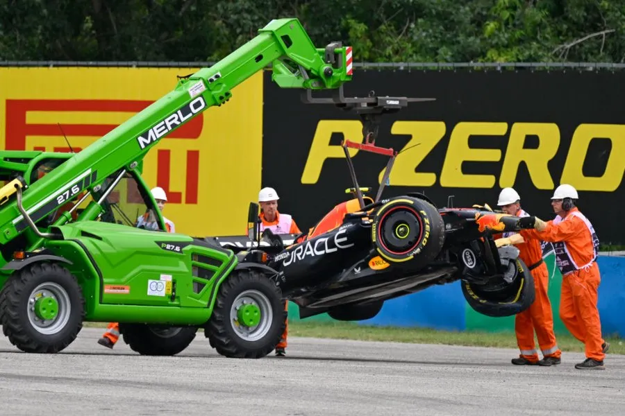 El RB19 de Checo no presentó muchas dificultades