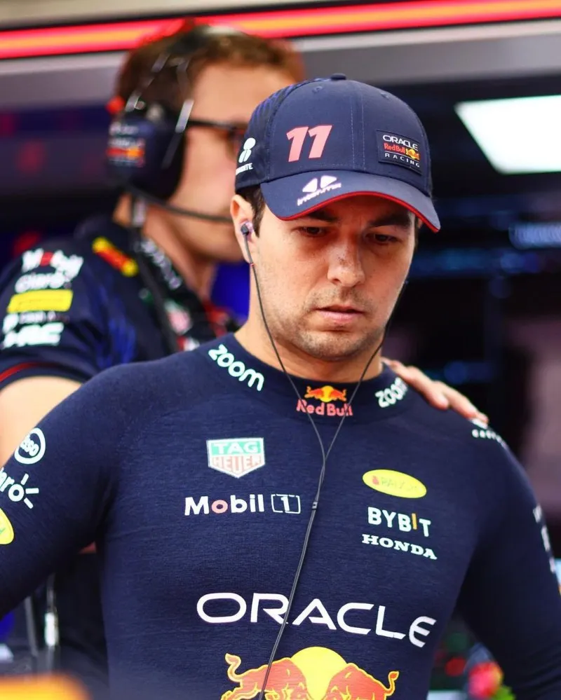 'Checo' Pérez tras la primera práctica en Hungría