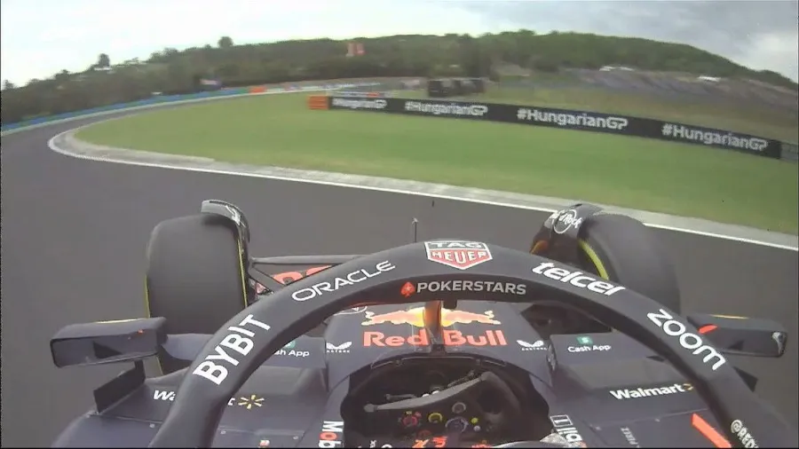 Checo se pierde la P1 del GP de Hungría