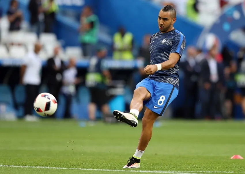 Payet también participó con Francia en la Eurocopa de 2016