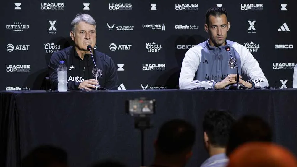 Busquets llegó al Inter Miami