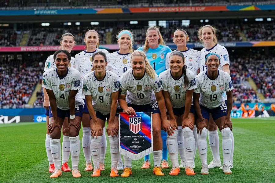 11 titular de Estados Unidos Femenil