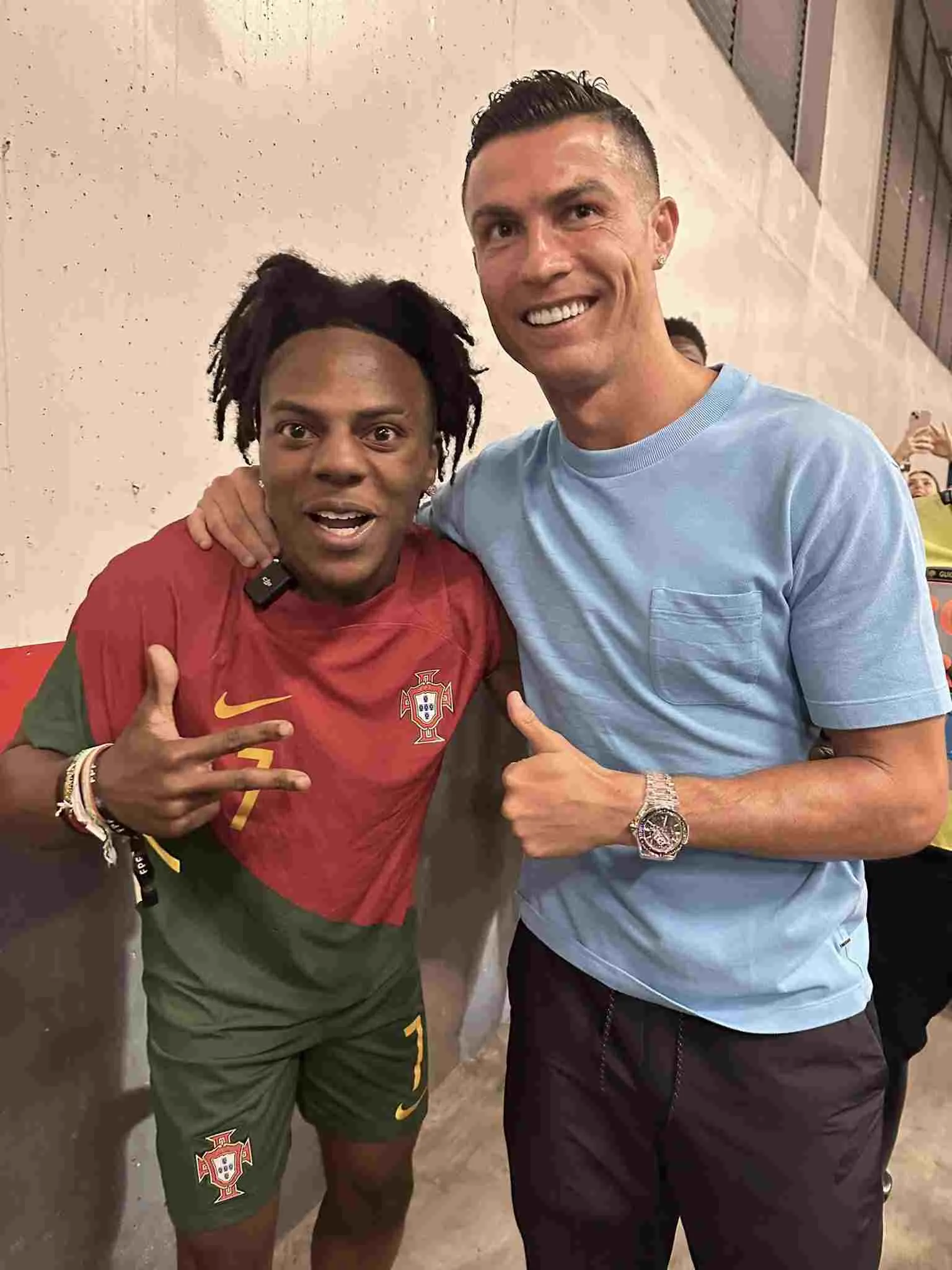 Speed y Cristiano Ronaldo