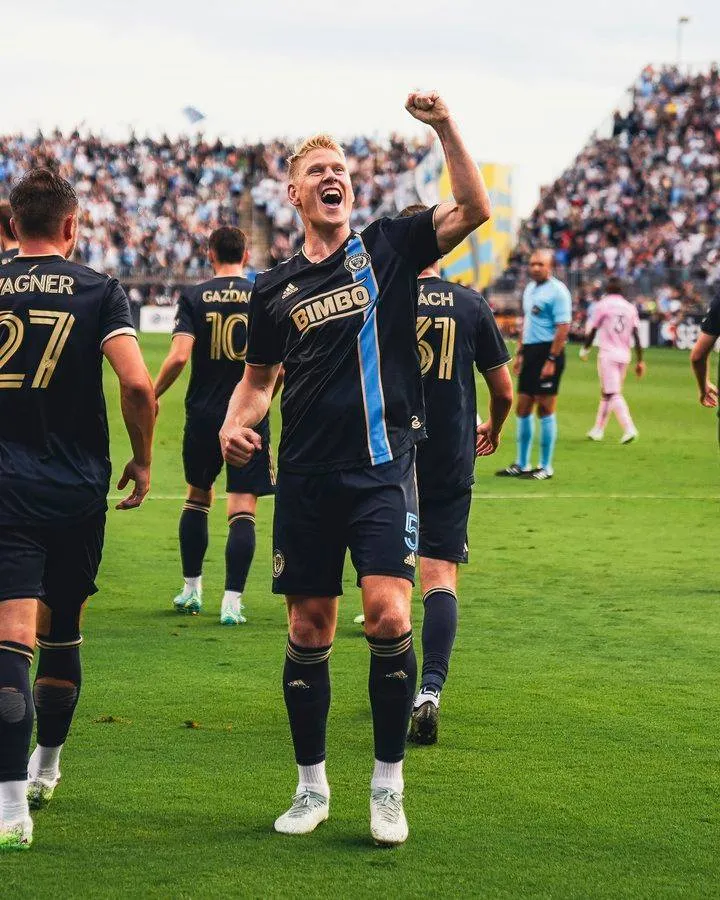Philadelphia Union jugando la MLS