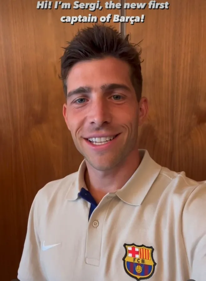 Sergi Roberto será el primer capitán