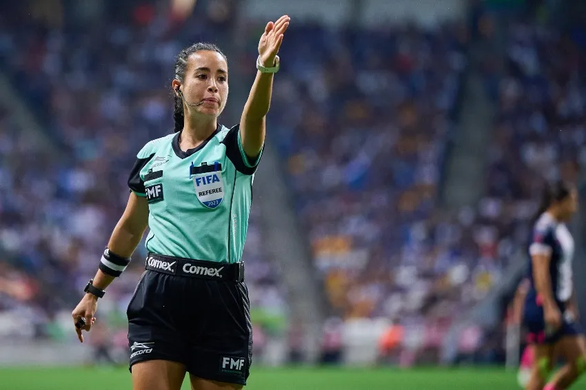 Katia García, silbante mexicana