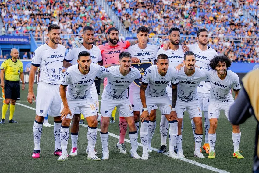 Magallán en su debut con Pumas