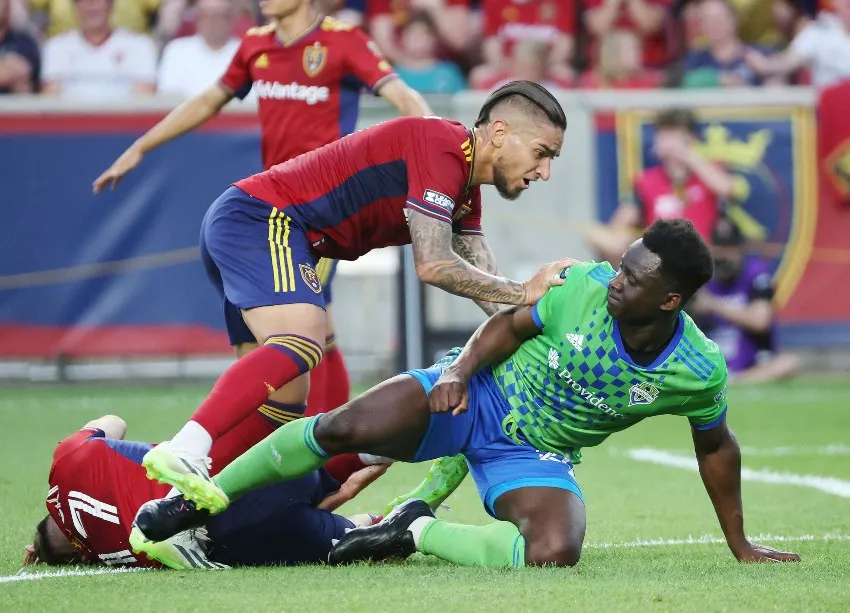 Real Salt Lake y Seattle Sounders tuvieron un partido parejo